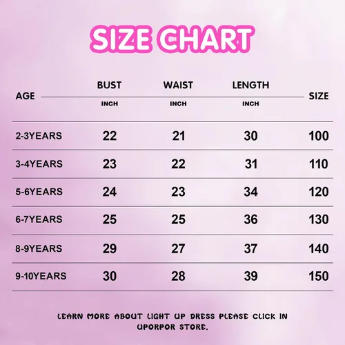 Vista 6 de Vestidos de princesa rosa iluminados para niñas, disfraces de Halloween, niñas y adolescentes