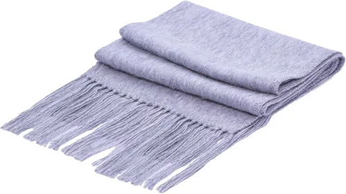 Vista 3 de TINKUY PERU - Lana de alpaca peruana - Unisex tejido flecos cepillado bufanda
