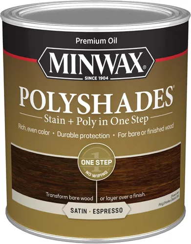 Vista 53 de Barniz Minwax 213104444 PolyShades Miel