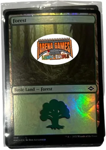 Vista 2 de Arena Games Magic Bulk Lands - Paquetes de 25 unidades (azul - Isla)