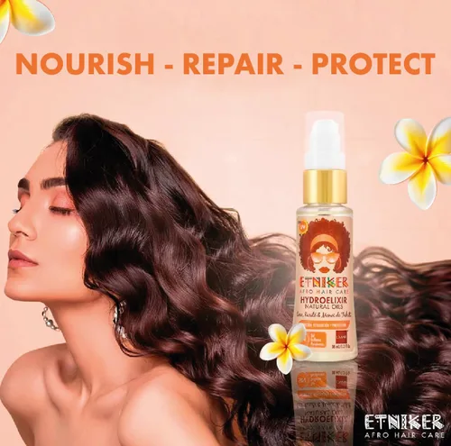 Vista 7 de L'MAR Etniker Hidroelixir Aceites Naturales Nutrición, Reparación y Protección Sin Sal, Sulfatos y Parabenos LMAR Etniker Hydroelixir Aceite