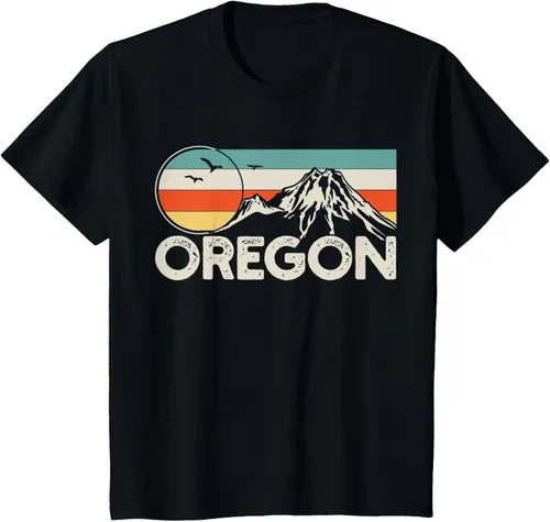 Vista 43 de Oregon - Camiseta, Negro, S