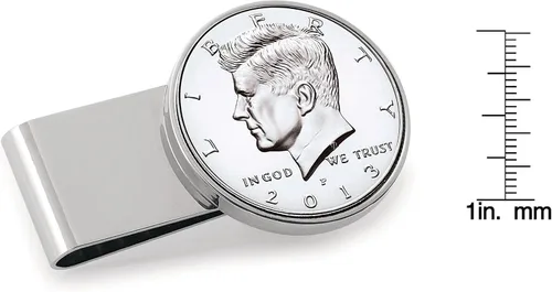 Vista 6 de American Coin Treasures JFK - Clip para monedas de medio dólar