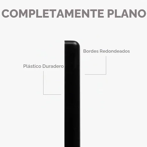Vista 4 de Paquete de 2 cubiertas cuadradas de ventilación de aire de 4" x 4" (tamaño exterior) - Deflector de ventilación de plástico negro - Malla