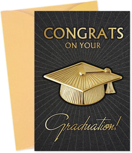Vista 10 de D24TIME Tarjetas de graduación de clase de 2026 para él y ella, regalo de graduación feliz para hijo, hija, graduados de la escuela secundaria