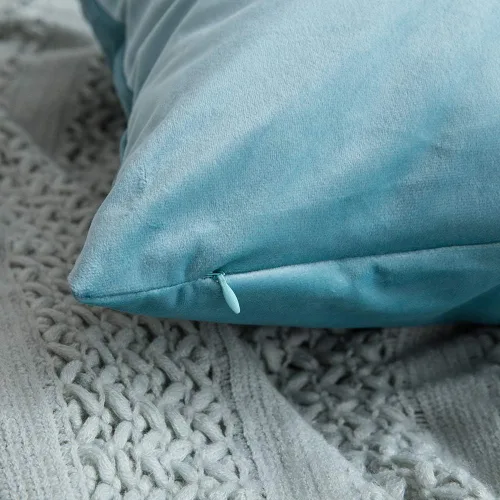 Vista 4 de MIULEE - Funda de almohada de terciopelo suave de lujo decorativa, funda de cojín rectangular única para sofá de primavera, dormitorio, automóvil
