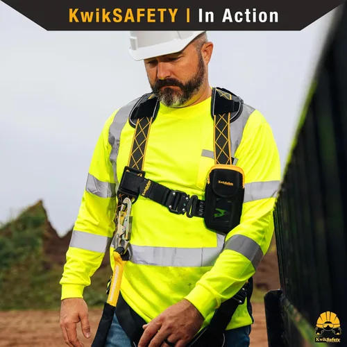 Vista 7 de KwikSafety TORNADO Safety Harness ANSI OSHA Fall Protection Gear