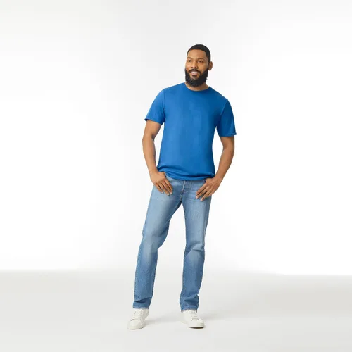Vista 6 de Gildan Softstyle Camiseta de algodón para adultos, estilo G64000, paquete múltiple