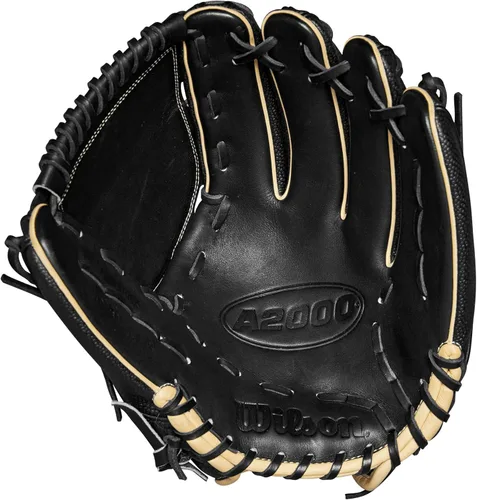 Vista 3 de Wilson A2000 Guantes de béisbol para lanzador - 11.75" y 12" Negro/Bronceado Saddle