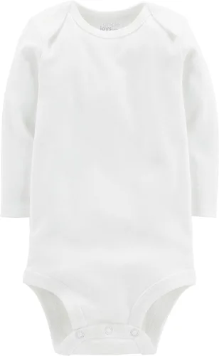 Vista 3 de Simple Joys by Carters Unisex Babies Long-Sleeve Bodysuit Pack of 7