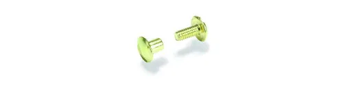 Vista 3 de Tandy Leather Tornillo Poste 1/2" (13 mm) Acero Niquelado 10/pk 1293-02