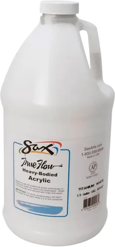 Vista 8 de Sax True Flow - Pintura acrílica de cuerpo pesado, 1/2 galón, juego de 6, varios
