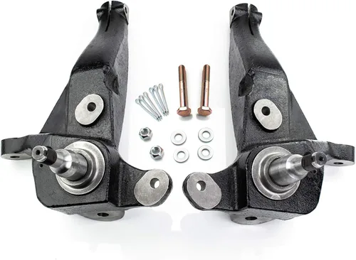 Vista 2 de Wulf Kit de elevación de nivelación delantera y trasera de 4 pulgadas con husillos y grilletes 2001 a 2011 compatible con el modelo Ford Ranger 2WD