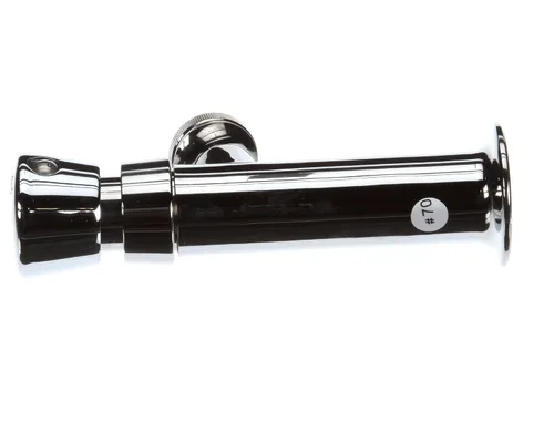 Vista 3 de T&S Brass B-0800 Grifo dosificador, temperatura única, entrada hembra NPT de 1/2 pulgada, Rosspray