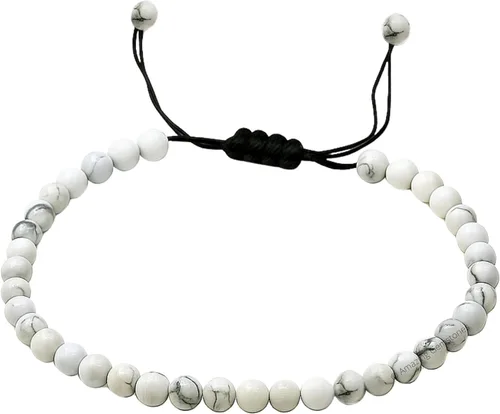 Vista 146 de Amazing Gemstone Crystal Anklet Ankle Bracelets for Women - Waterproof Beaded Healing Crystal Anklets, Plus Size Chakra Gemstone Bead Anklet