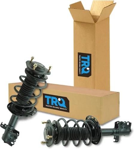 Vista 143 de TRQ - Conjunto de puntal delantero y resorte helicoidal (lados del conductor y del pasajero), para auto