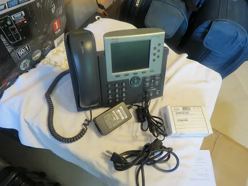 Vista 5 de Cisco Unified IP Phone 7965G Color Gigabit VOIP IP Phone (CP-7965G=) (Certified Refurbished)