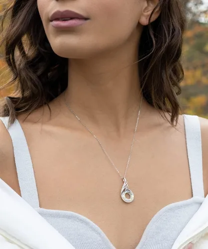 Vista 3 de My Love, Know That I am a Better Man Because You Came into My Life and Made Rising Phoenix Necklace, Wife Jewelry, Gag for Wife