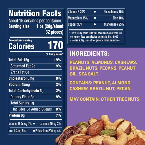 Vista 2 de Planters - Mezcla de nueces (Planters_P16)