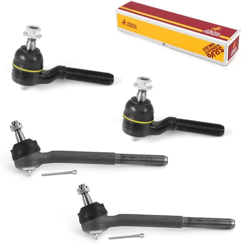Vista 156 de Metrix Premium Chassis Parts - Kit de 4 piezas de extremos de barra de acoplamiento frontal exterior e interior compatible con Nissan Pathfinder