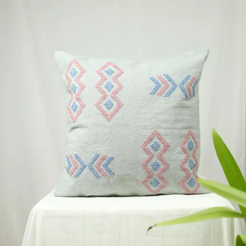 Vista 17 de Trade Star Hermosa Funda de Cojín Artesanal de Granja Funda de Cojín de Kilim Sabra 100% Algodón Funda de Cojín de Diseño para Decoración de Otoño