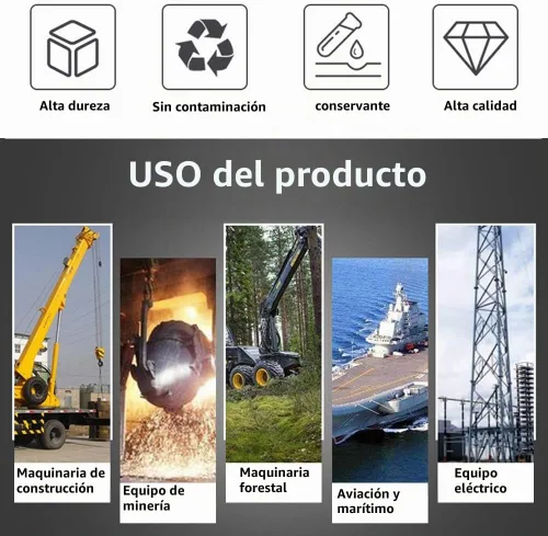 Vista 5 de Lependor Gancho giratorio de acero inoxidable 304 de doble extremo, grillete giratorio ojo a ojo, accesorios de conector de anillo de doble extremo
