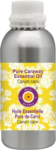 Vista 7 de Deve Herbes - Aceite esencial de alcaravea pura (Carum carvi) con cuentagotas de vidrio destilado al vapor, 0.2 fl oz (0.16 oz)