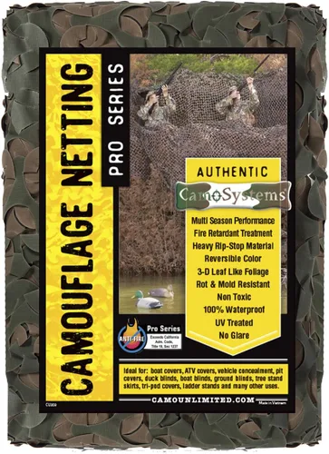 Vista 2 de CamoSystems Red de camuflaje ultra ligera de la serie Pro