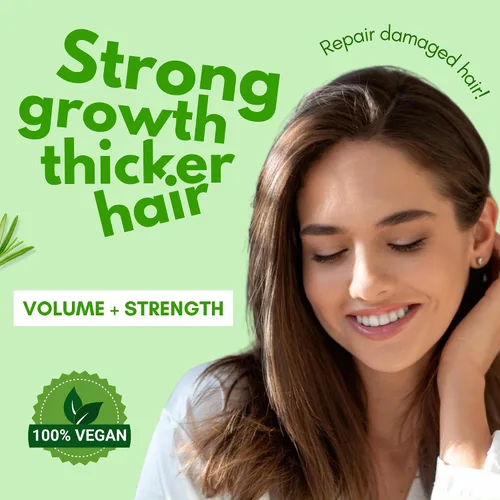 Vista 3 de Rosemary - Juego de 3 barras de champú y acondicionador para cabello de aspecto saludable - Barras de champú sólido natural para mujeres con cabello