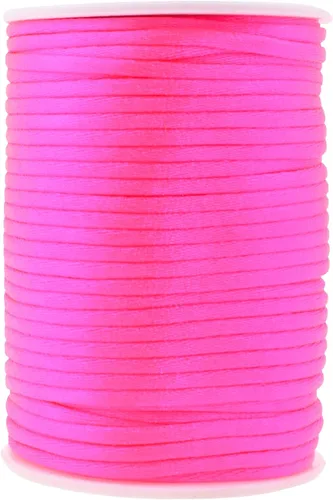 Vista 78 de Mandala Crafts Cordón de satén de cola de rattail de 0.02 in para nudos chinos de macramé