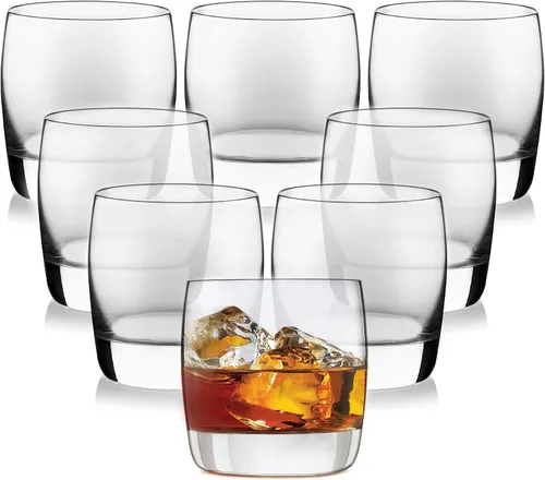 Vista 8 de Libbey Ascent Black Ribbon Rocks Vasos, 13 onzas, juego de 8