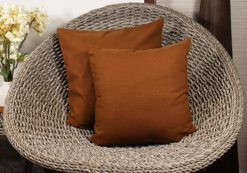 Vista 12 de Paquete de 2 fundas de almohada de algodón, decorativas, suaves, sólidas, para sofá, automóvil, dormitorio, primavera, Pascua, verano, 16 x 16
