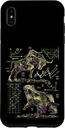 Vista 11 de Shareholder Stock Market Bull vs Bear Stock Trader Case for iPhone 17