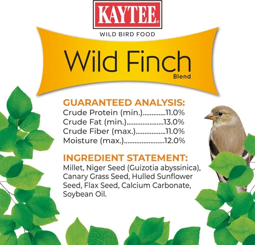Vista 3 de Kaytee Wild Bird Mezcla de Alimento para Pinzones, 3 lb