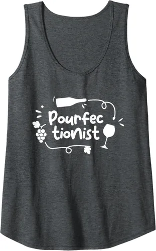 Vista 4 de Booze Joke for Red Wine Lover and Connoisseur Tank Top