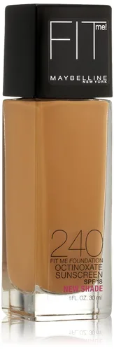 Vista 21 de Maybelline Fit Me Dewy + base líquida suave de maquillaje, Mocha, 1 unidad (el empaque puede variar)