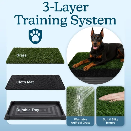 Vista 3 de PETMAKER Almohadilla reutilizable de 3 capas para perros grandes