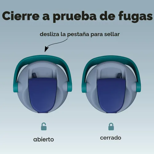Vista 3 de Owala FreeSip - Botella de agua de acero inoxidable aislada con boquilla de dos vías, popote integrado y asa de cubo, hecha para viajes, escuela