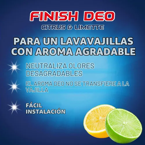 Vista 3 de Finish - Ambientador para lavavajillas Finish Duplo Lemon
