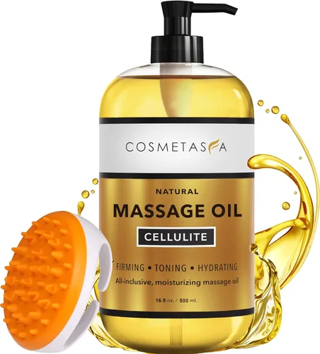 Vista 11 de Cosmetasa - Crema caliente para celulitis, 87% orgánica, gel de masaje natural para sudar estómago, abdomen, vientre, dolor de articulaciones