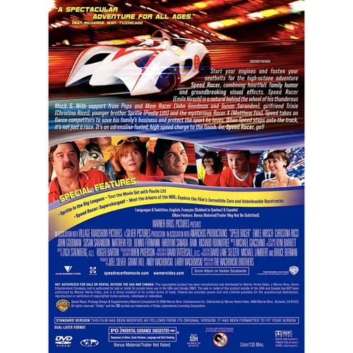 Vista 2 de Speed Racer (Full Screen Edition)