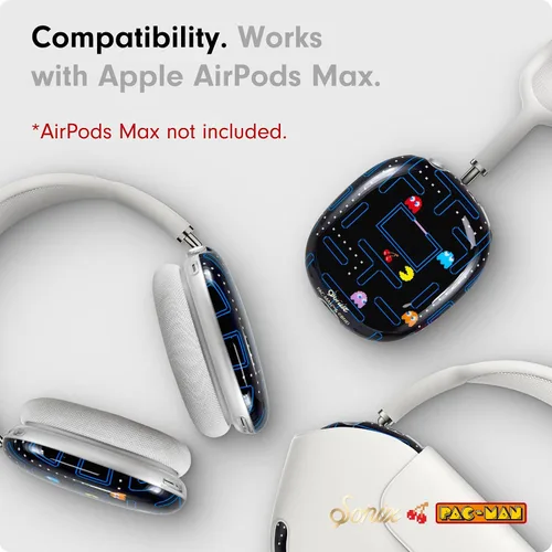 Vista 9 de Sonix Funda Protectora para Auriculares AirPods Max - Elegantes Cubiertas de Orejas de Carcasa Dura de TPU PAC-Man