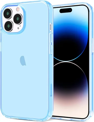 Vista 17 de JJGoo Compatible con iPhone 14 Pro, transparente, suave, a prueba de golpes, delgada, delgada, funda protectora transparente para teléfono