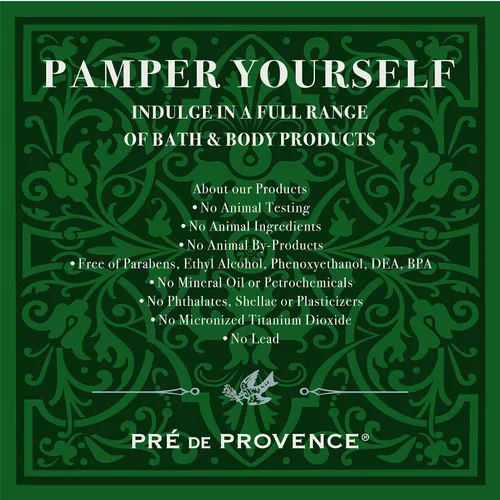 Vista 9 de Pre de Provence Bergamot & Thyme Colección de fragancias para hombre, gel de baño y cabello, 8.5 fl oz