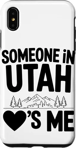 Vista 11 de Someone in Utah Loves Me Long Distance Family Case for iPhone 16
