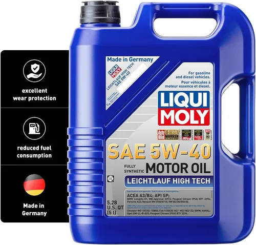 Vista 3 de Liqui Moly 2331 Leichtlauf High Tech 5W-40 Aceite de motor - 1 litro