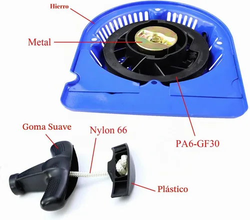 Vista 8 de WOTIAN Conjunto de arranque de tracción compatible con motor DuroMax 210cc 208cc 212cc 224cc