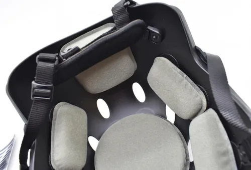 Vista 7 de Almohadillas internas de espuma viscoelástica para casco táctico Airsoft Kit de relleno de casco de repuesto para casco de repuesto para casco