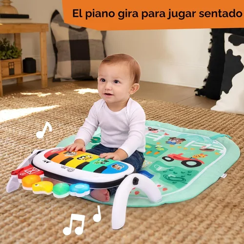 Vista 8 de Baby Einstein Exploradores de Granja 4 en 1 Kickin’ Tunes Gimnasio Musical de Música y Lenguaje de Descubrimiento de Prado, Edades 0 Meses y Más