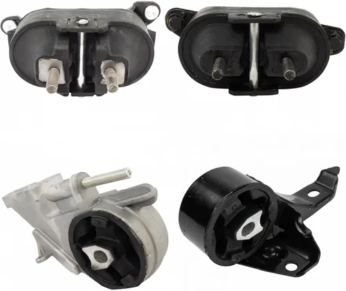 Vista 112 de TRQ Kit de montaje de motor de transmisión de motor de 5 piezas compatible con Ford Five Hundred Montego 6sp Auto AT 2005 - 2007